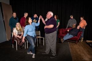 <p>THROUGH 5/21: New Comedy <i>Rehearsals</i> Lights Up Stained Glass Playhouse with Laughter</p>