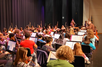 Triangle Youth String Orchestras in Concert